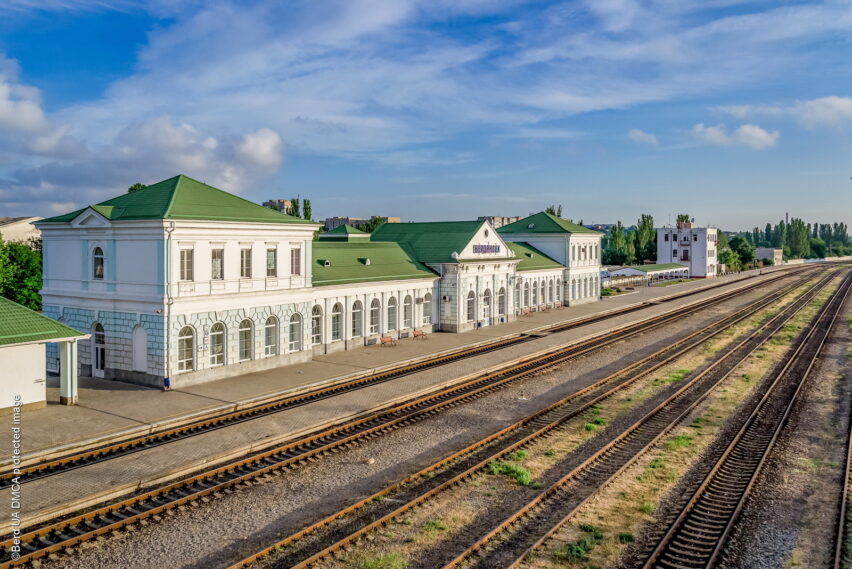 Железнодорожный вокзал Бердянска